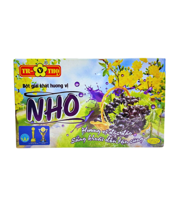 BỘT GIẢI KHÁT HƯƠNG NHO