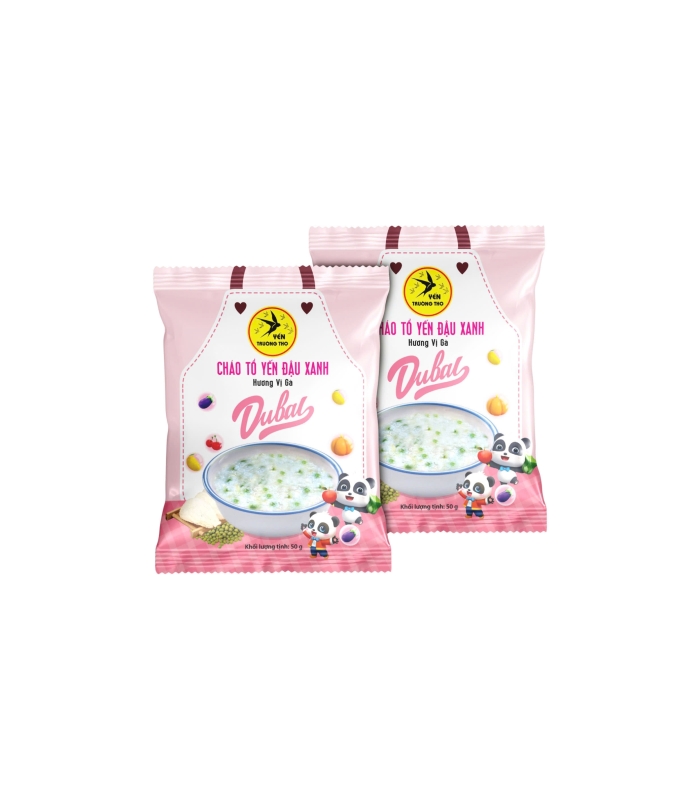 CHÁO TỔ YẾN  ĐẬU XANH HƯƠNG VỊ GÀ 