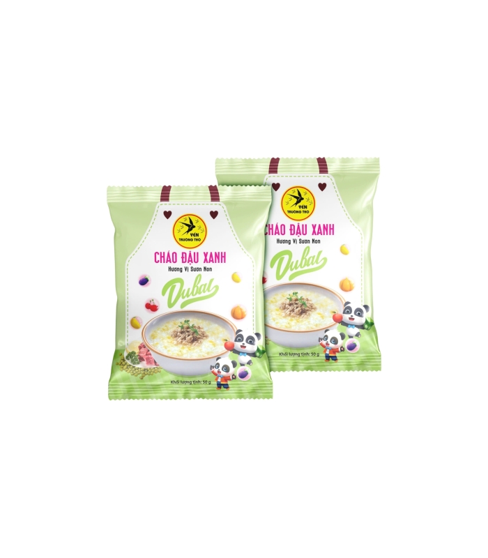 CHÁO ĐẬU XANH HƯƠNG VỊ SƯỜN NON LOẠI 50G 